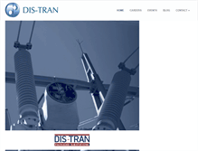 Tablet Screenshot of distran.com